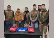 উজিরপুরে খেলনা গাড়িতে ইয়াবা সরবরাহ, নারী আটক