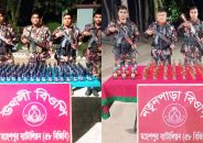 জীবননগর সীমান্ত থেকে ফেন্সিডিল ও মদ উদ্ধার