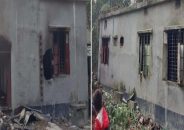 গৌরনদীতে শিশু হত্যাকাণ্ড, ২ অভিযুক্তের বাাড়িতে হামলা-ভাঙচুর-লুটপাট-অগ্নিসংযোগ