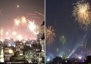 আতশবাজি, উচ্ছ্বাস-উল্লাসে বর্ষবরণ