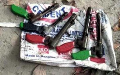 বাবুগঞ্জে ৫ পাইপগান উদ্ধার