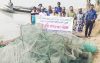 লালমোহনে ১৫ লাখ টাকার অবৈধ জাল পুড়িয়ে ধ্বংস