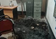 দুর্বৃত্তের দেয়া আগুনে মাদরাসার কাগজপত্র পুড়ে ছাই