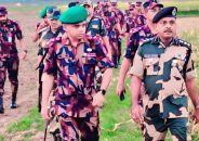 জীবননগর সীমান্তে বিজিবি-বিএসএফ ব্যাটালিয়ন কমান্ডার পর্যায়ে সৌজন্য সাক্ষাৎ
