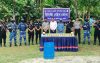 ভোলায় যৌথ অভিযানে উদ্ধারকৃত প্রায় ৩ লাখ পিস ইয়াবা ধ্বংস