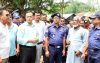 শিয়ালমারী পশুর হাট পরিদর্শন করলেন ডিসি-এসপি