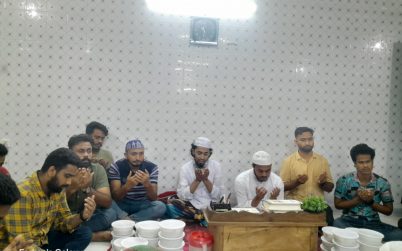 বরিশাল জেলা ছাত্রদলের উদ্যোগে দোয়া মিলাদ