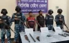 ভোলায় আগ্নেয়াস্ত্র ও গুলিসহ ২ জলদস্যু আটক