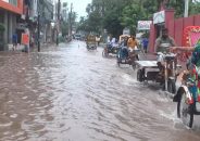 বরিশাল শহর পানিতে ভাসছে