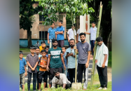 জুলাই গণঅভ্যুত্থানের বর্ষপূর্তি উপলক্ষ্যে উথলীতে ছাত্রদলের বৃক্ষরোপণ