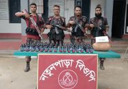জীবননগর সীমান্তে বিজিবির অভিযান, ফেন্সিডিল ও গাঁজা উদ্ধার