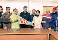 জীবননগর প্রেস ক্লাবে ওসি মামুন হোসেন বিশ্বাসের বিদায় সংবর্ধনা