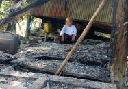 কলাপাড়ায় জমি নিয়ে দ্বন্দ্ব, রাতের আঁধারে রাখাইন পরিবারে আগুন