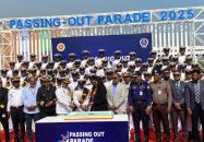 বরিশালে মেরিন একাডেমির শিক্ষা সমাপণী কুচকাওয়াজ অনুষ্ঠিত