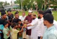 বরিশাল ১০নং ওয়ার্ড জামায়াতের যুব বিভাগের উদ্যোগে খেলা সামগ্রী বিতরণ