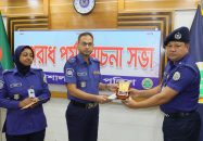 জেলায় চতুর্থবারের মতো শ্রেষ্ঠ ওসি হলেন আবুল কালাম আজাদ