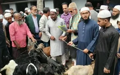 খালেদা জিয়ার রোগমুক্তি কামনায় বাগেরহাট কোরআন খতম, ছাগল বিতরণ