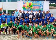 ঝালকাঠিতে তিন দিনব্যাপী আন্তঃকলেজ ফুটবল টুর্নামেন্ট শুরু