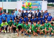 ঝালকাঠিতে তিন দিনব্যাপী আন্তঃকলেজ ফুটবল টুর্নামেন্ট শুরু