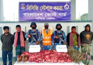 সুন্দরবনে অস্ত্র-গুলিসহ জিম্মি জেলে উদ্ধার, হরিণের মাংসসহ শিকারী আটক