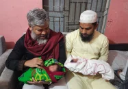 ওসমান ও হাদি যমজ সন্তানের নাম রাখা হলো