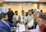 ভোলা- ৪ আসনে বিএনপি প্রার্থী’র মনোনয়ন পত্র দাখিল