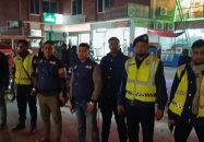 পায়রা সেতুর টোল প্লাজায় বাস-মিনিবাসে গণতল্লাশি অভিযান