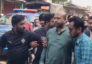 বরিশালে নিজ এলাকায় তোপের মুখে ব্যারিস্টার ফুয়াদ, ভুয়া ভুয়া স্লোগান