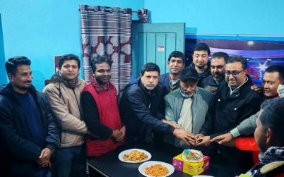 পলাশবাড়ীতে আনন্দঘন পরিবেশে সাংবাদিক বিদুষ রায়ের জন্মদিন পালিত