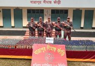 কুড়িগ্রামে বিজিবির বিশেষ অভিযানে প্রায় ১৬ লাখ ২৬ হাজার টাকার মাদকদ্রব্য আটক