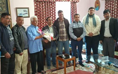 বরিশাল-২ আসনের বিএনপি প্রার্থীর সঙ্গে সাংবাদিকদের মতবিনিময়