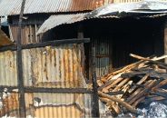 বাউফলের কালাইয়া বন্দরে অগ্নিকাণ্ডে ৪টি বসতঘর ভস্মীভূত