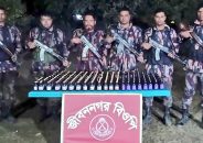 জীবননগর সীমান্ত থেকে ভারতীয় মদ, ফেন্সিডিল ও সিরাপ উদ্ধার