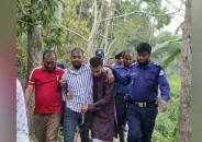 নলছিটিতে প্যারোলে মুক্তি পেয়ে বাবার দাফনে অংশ নিলেন ছাত্রলীগ নেতা