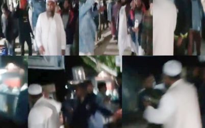 বরিশালে হাতপাখা প্রার্থীর প্রচারনায় ধানের শীষের সমর্থকদের বাঁধা