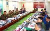 নির্বাচনকালীন নিরাপত্তা নিশ্চিত করতে খাগড়াছড়ি সেনা রিজিয়নের বৈঠক