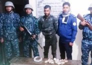 চরফ্যাশনে যৌথ বাহিনীর অভিযানে গাঁজাসহ গ্রেপ্তার ১