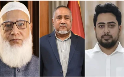 বিরোধী দলীয় নেতা শফিকুর রহমান, উপনেতা তাহের, চিফ হুইপ নাহিদ