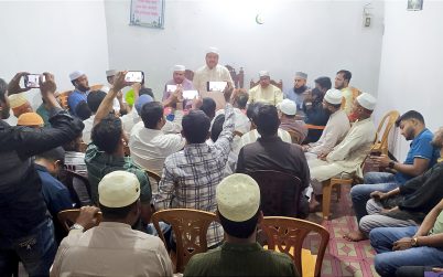 জীবননগরে সাংবাদিকদের সাথে এমপি রুহুল আমিনের মতবিনিময়