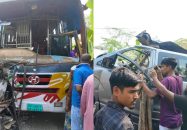 ঢাকা-বরিশাল মহাসড়কে বাস-মাইক্রোবাসের সংঘর্ষে নিহত ২, আহত ৪