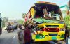 গৌরনদীতে সড়ক দুর্ঘটনায় আহত ১৭