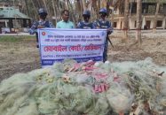 বরিশালে যৌথ অভিযানে প্রায় দুই লক্ষ টাকার কারেন্ট জাল জব্দ