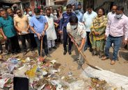 ত্রিশালে পরিষ্কার পরিচ্ছন্নতা অভিযান ও মতবিনিময় সভা অনুষ্ঠিত