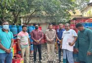 বানারীপাড়ায় গ্যাস সিলিন্ডার মজুদ, ডিলারকে জরিমানা