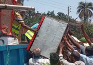 ব‌রিশা‌লে তিন শতা‌ধিক অবৈধ স্থাপনা উচ্ছেদ