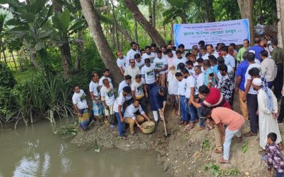 পিরোজপুরে খাল খনন কর্মসূচির উদ্বোধন করলেন প্রতিমন্ত্রী সোহেল মনজুর