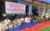 ভাঙ্গা-আমতলী-কুয়াকাটা সড়ক চার লেন করার দাবিতে গণ-অনশন