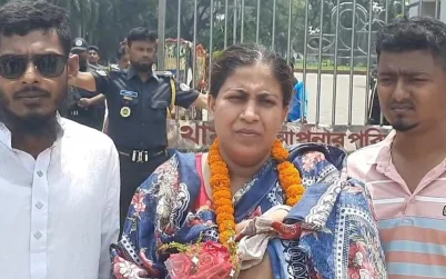 কারাগার থেকে মুক্তি পেলেন সেই যুব মহিলা লীগ নেত্রী
