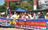 বাকেরগঞ্জে কলেজ শিক্ষার্থী সজিবের হত্যাকারীদের গ্রেপ্তার ও ফাঁসির দাবিতে মানববন্ধন