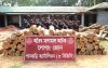 পানছড়িতে বিজিবির অভিযানে বিপুল পরিমাণ অবৈধ সেগুন-গামারী কাঠ জব্দ